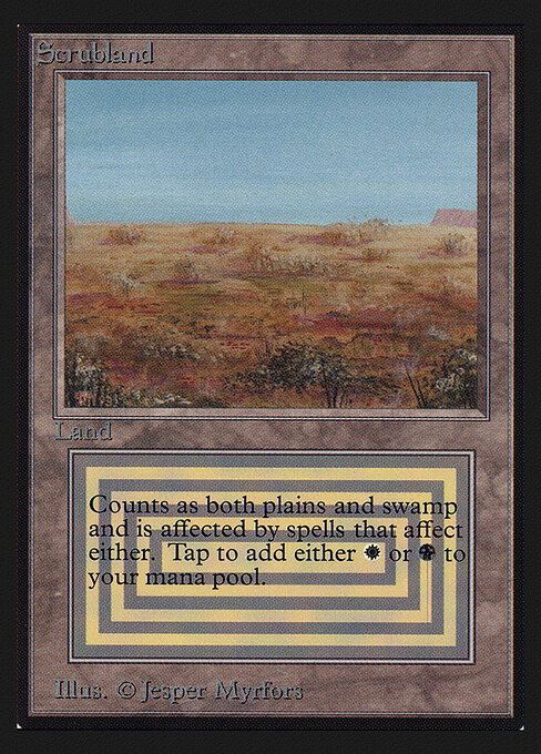 Scrubland — Collectors' Edition