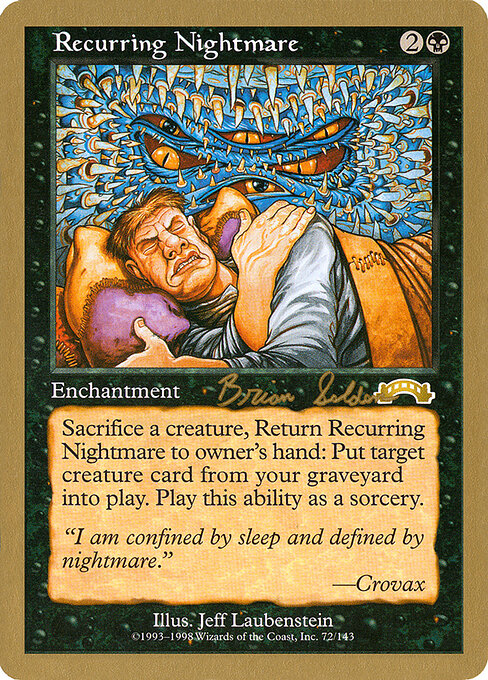 Pesadilla recurrente — World Championship Decks 1998