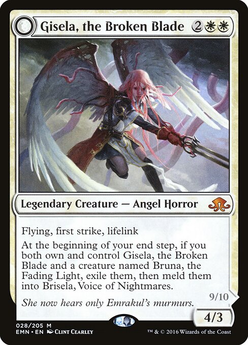 Carta Gisela, la Espada Quebrada — Eldritch Moon · EMN · #28