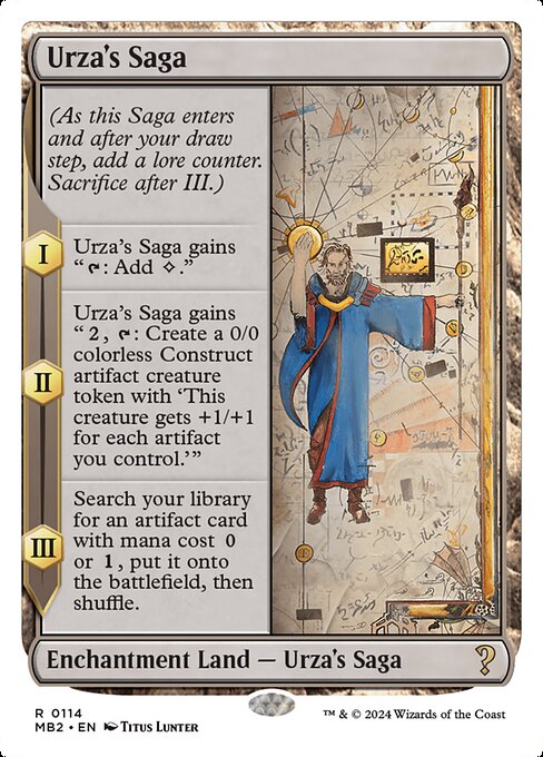 La Saga de Urza — Mystery Booster 2