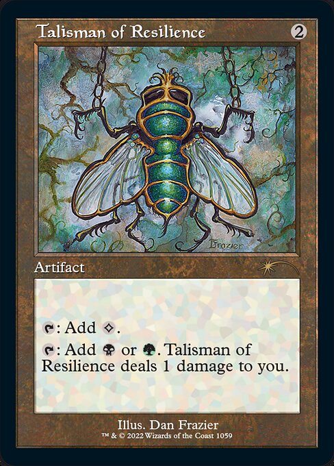 Talismán de resiliencia — Secret Lair Drop