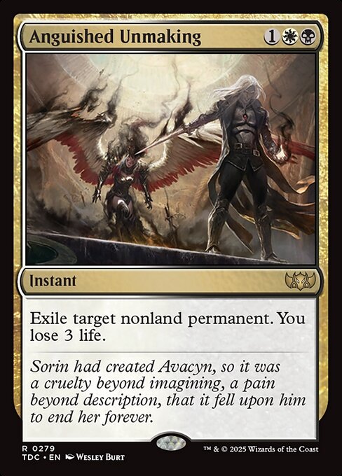 Fin angustioso — Tarkir: Dragonstorm Commander
