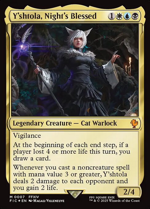 Y'shtola, Night's Blessed — Final Fantasy Commander