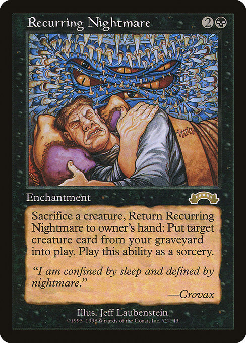 Carta Pesadilla recurrente (Exodus)