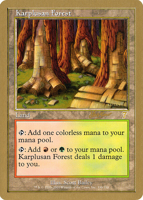 Foresta karplusana — World Championship Decks 2002