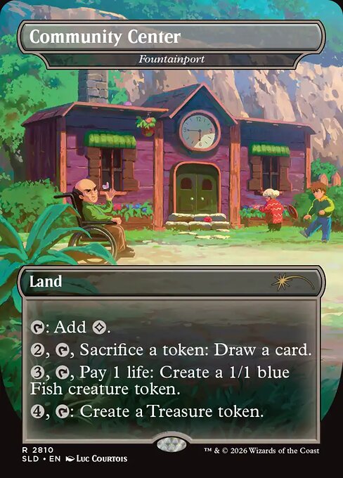 Carta Puerto Fontanal — Secret Lair Drop · SLD · #2810