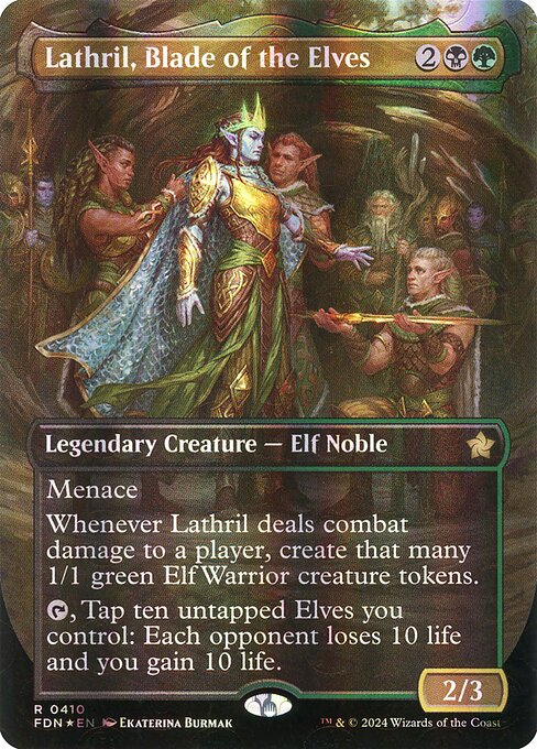 Lathril, Espada de los Elfos — Foundations