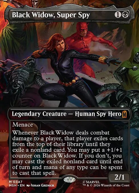 Viuda Negra, superespía — Marvel Super Heroes