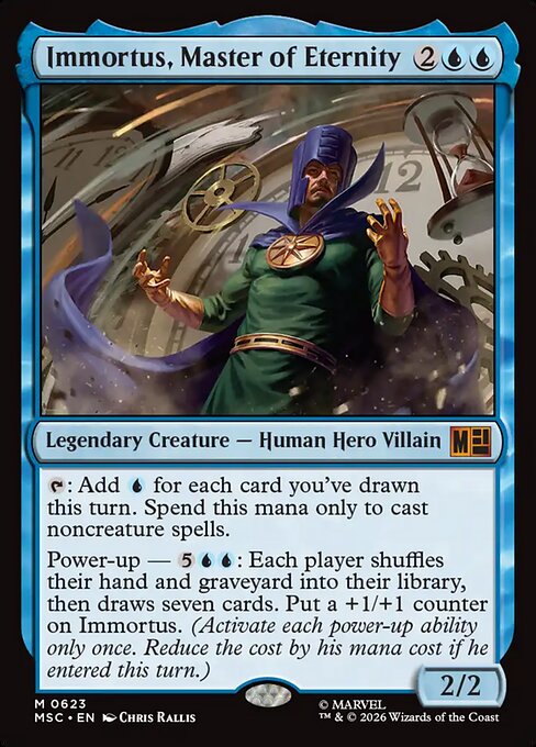Carta Immortus, Master of Eternity — Marvel Super Heroes Commander · MSC · #623