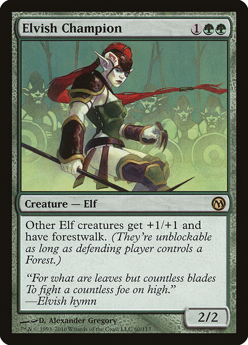 Campeona élfica — Duels of the Planeswalkers