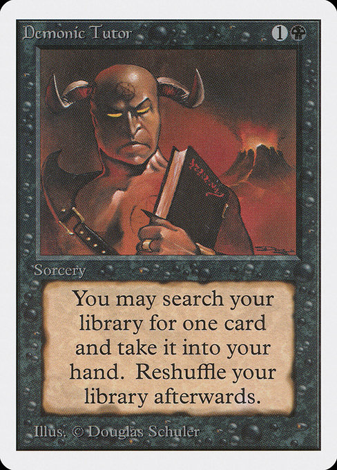 Tutor demoníaco — Unlimited Edition
