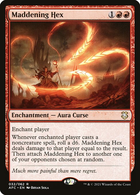 Maldición enloquecedora — Forgotten Realms Commander