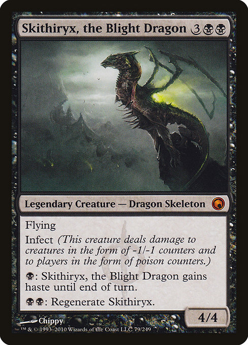 Skithiryx, el dragón de ruina — Scars of Mirrodin