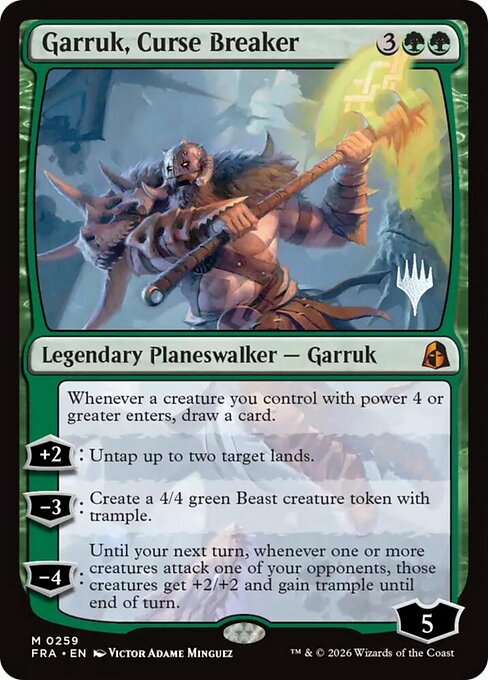 Garruk, el Rompemaldiciones — Reality Fracture Promos