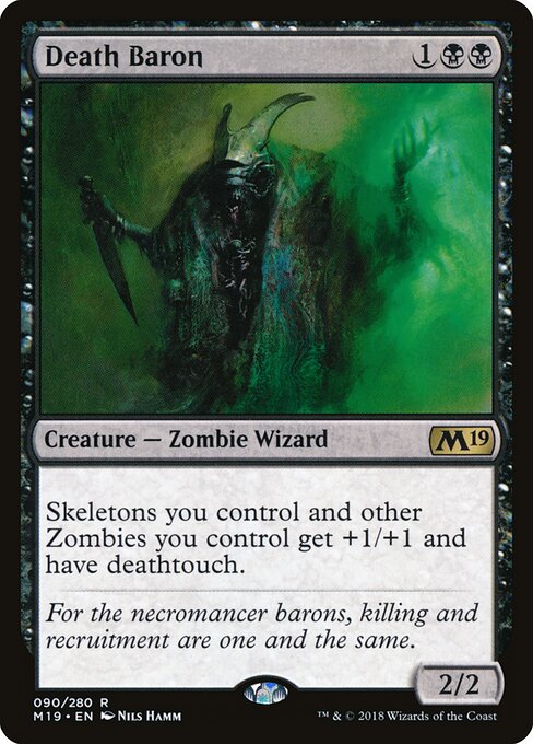 Barón de la muerte — Core Set 2019