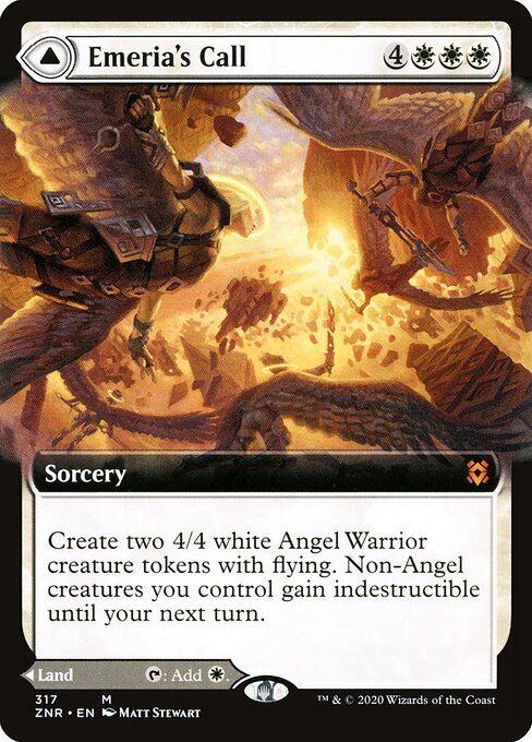 Emeria's Call // Emeria, Shattered Skyclave — Zendikar Rising