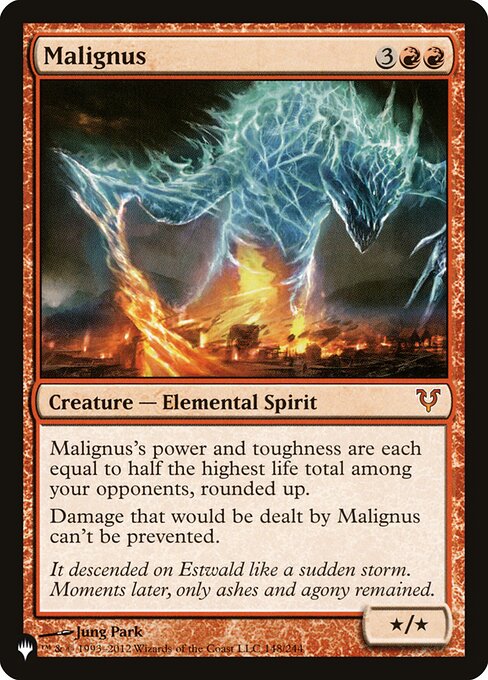 Malignus — The List