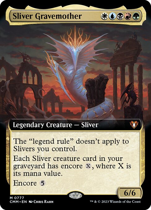 Carta Sliver Gravemother — Commander Masters · CMM · #777