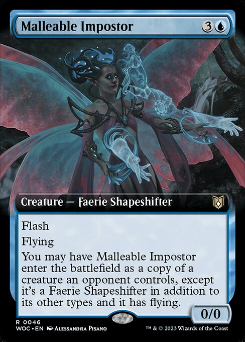 Impostora dúctil — Wilds of Eldraine Commander