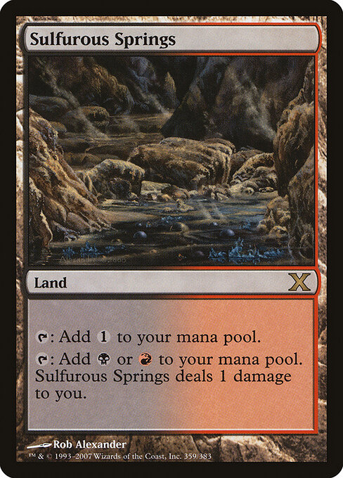 Manantiales sulfurosos — Tenth Edition