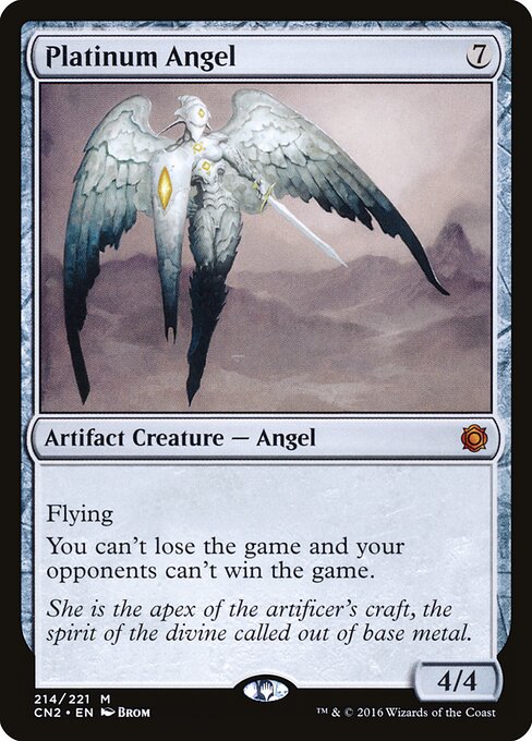 Ángel de platino