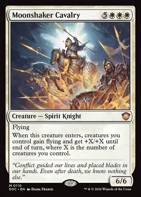Caballería sacudelunas — Secrets of Strixhaven Commander