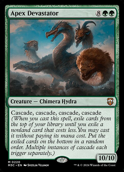 Devastador alfa — Modern Horizons 3 Commander