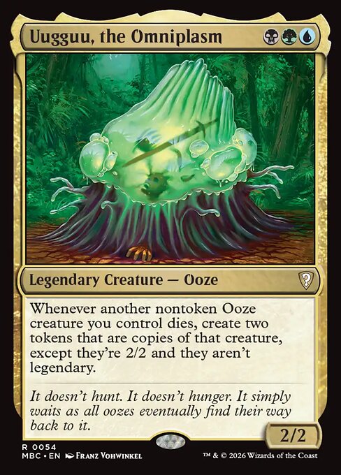 Carta Uugguu, the Omniplasm — Mystery Booster Commander Edition · MBC · #54