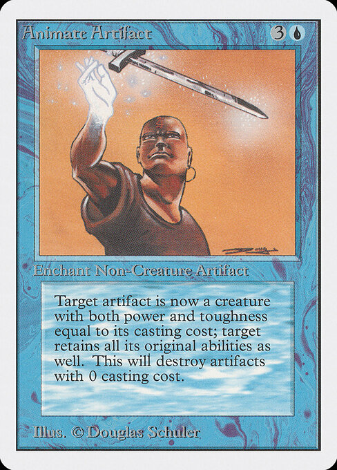 Carta Animar artefacto — Unlimited Edition · 2ED · #49