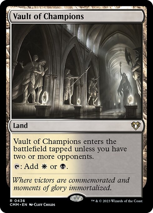 Cripta de los campeones — Commander Masters