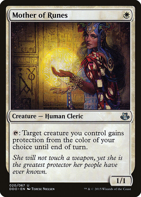 Carta Madre de las runas — Duel Decks: Elspeth vs. Kiora · DDO · #20