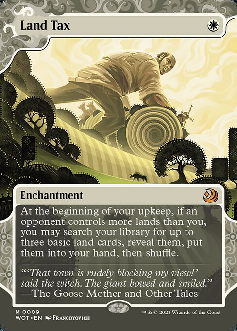 Impuesto sobre las tierras — Wilds of Eldraine: Enchanting Tales