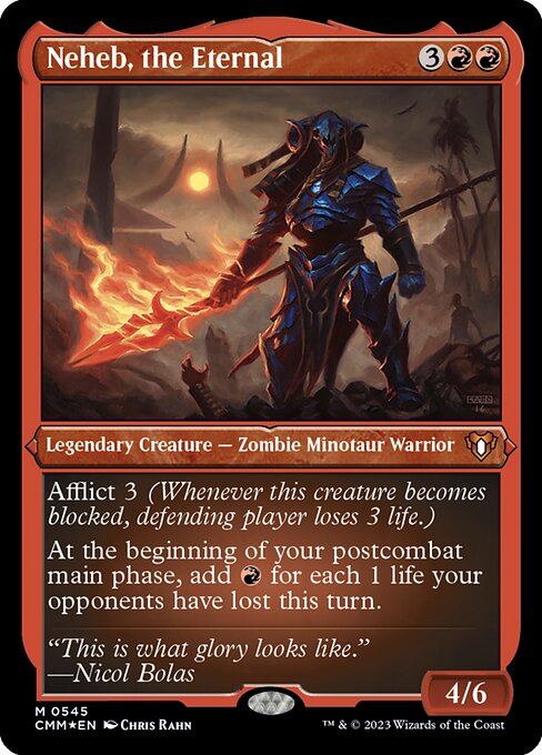 Neheb, el Eterno — Commander Masters