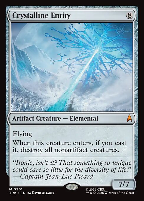 Carta Crystalline Entity — Star Trek · TRK · #261