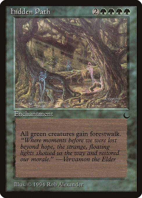 Carta Hidden Path — The Dark · DRK · #78