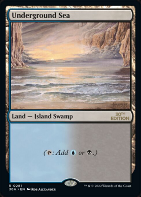 Carta Underground Sea — 30th Anniversary Edition · 30A · #281