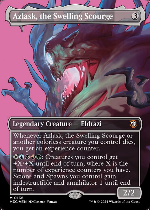 Carta Azlask, the Swelling Scourge — Modern Horizons 3 Commander · M3C · #136