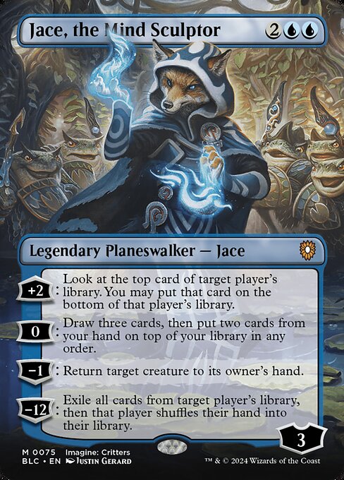 Jace, el escultor mental — Bloomburrow Commander