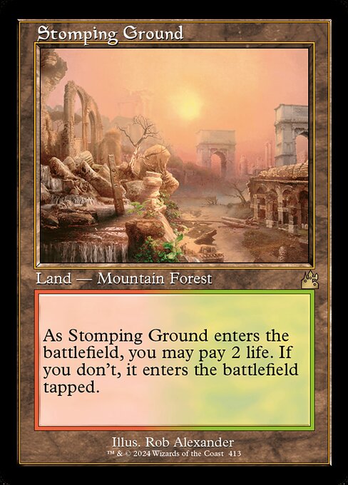 Terreno aplastador — Ravnica Remastered