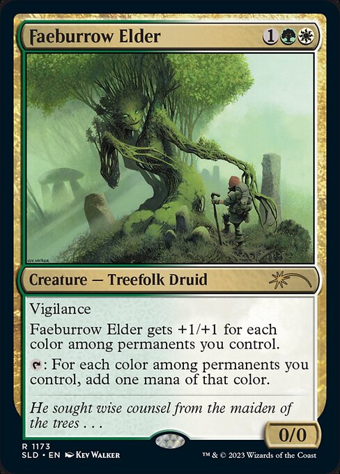 Anciana del Cubil Feérico — Secret Lair Drop