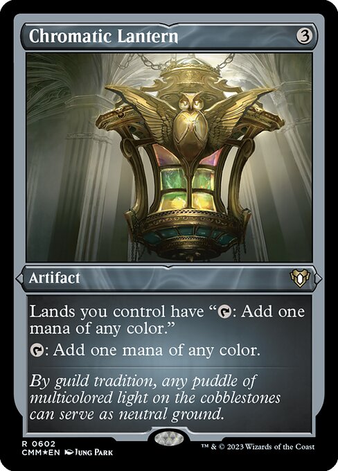 Linterna cromática — Commander Masters