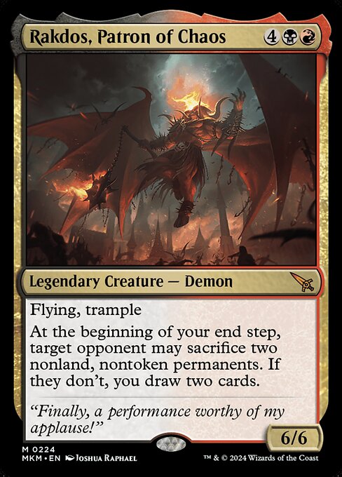 Rakdos, patrón del caos