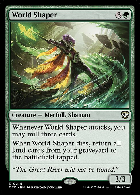 Moldeador de mundos — Outlaws of Thunder Junction Commander