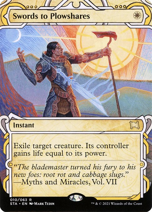 Espadas en guadañas — Strixhaven Mystical Archive