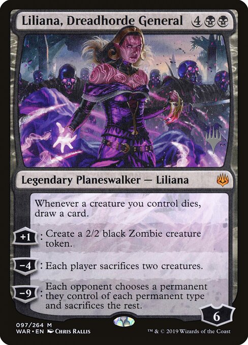 Liliana, general de la Horda — War of the Spark Promos