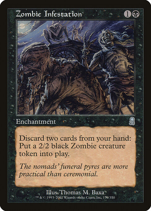 Carta Infestación de zombies — Odyssey · ODY · #170