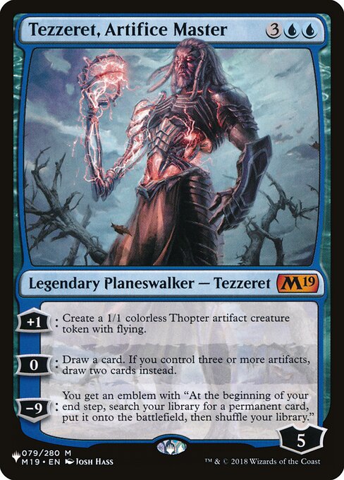 Tezzeret, maestro artífice — The List