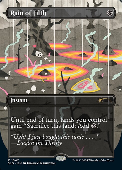 Carta Lluvia de suciedad — Secret Lair Drop · SLD · #1547