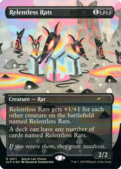 Ratas implacables — Secret Lair Promo