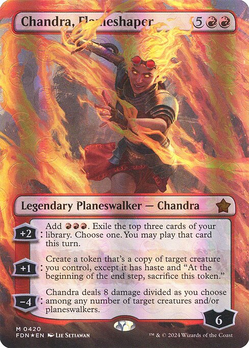 Chandra, esculpidora de llamas — Foundations